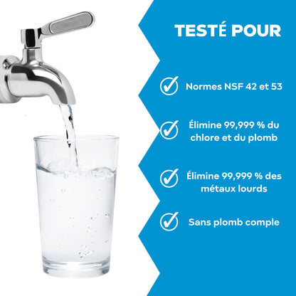 Filtre à eau par gravité